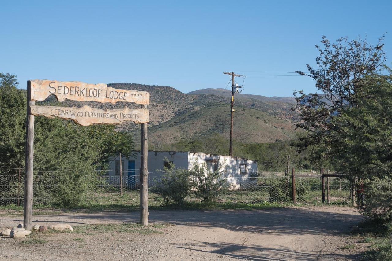 Sederkloof Lodge Studtis Exterior foto